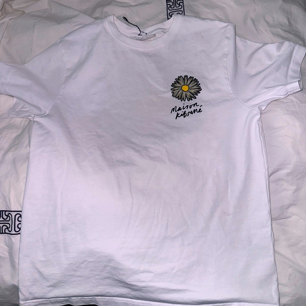 Maison Kitsunè Flower Comfort Tee